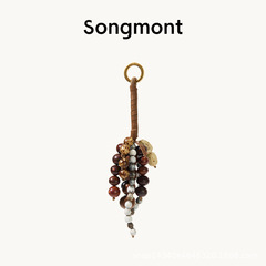 【文淇同款】现货Songmont山下有松满愿种子串天然菩提子包包挂件