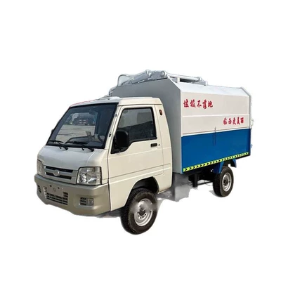 noiseless electric garbage truck, Elektrik zibil maşınları