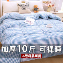 被子冬被加厚保暖棉被空调被单人被芯春秋被四季太空被褥2025新款