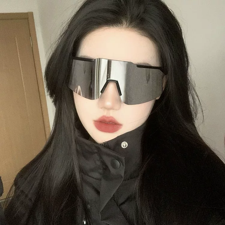 Спортивные велоочки UV400 ветронепроницаемые — для лыж и скалолазания с зеркальными линзами