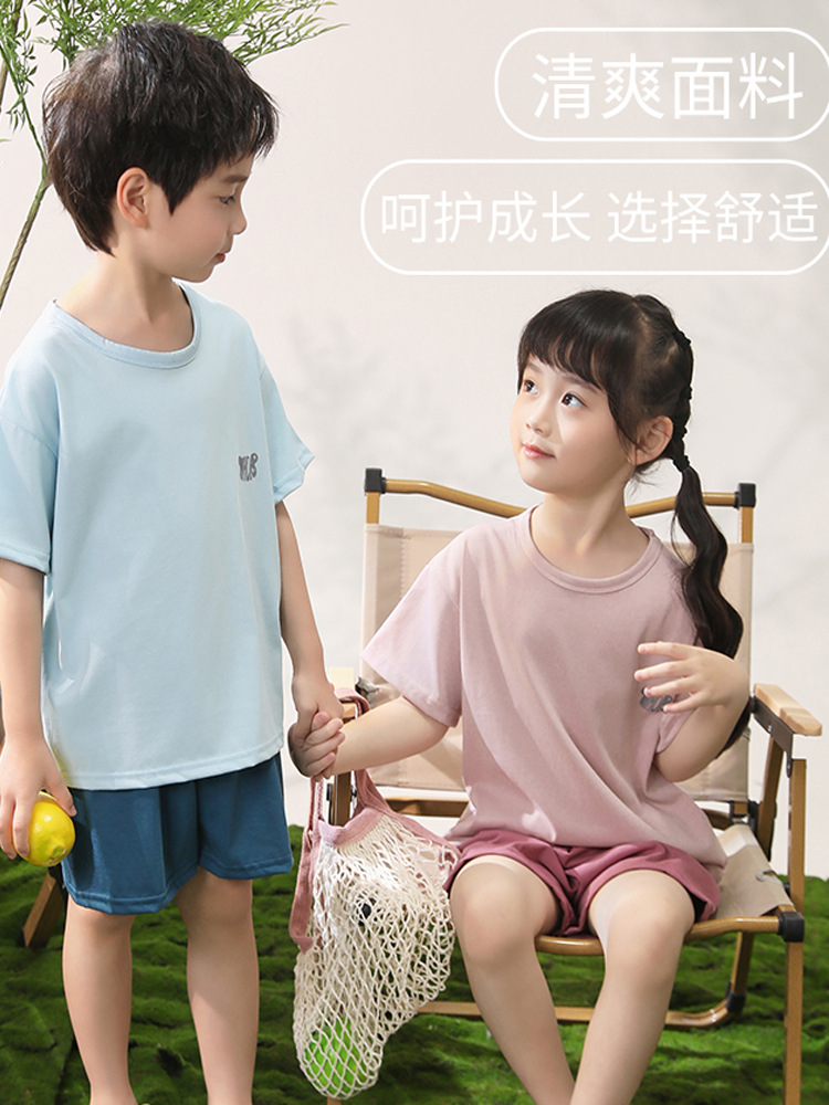 Children's summer thin pijama