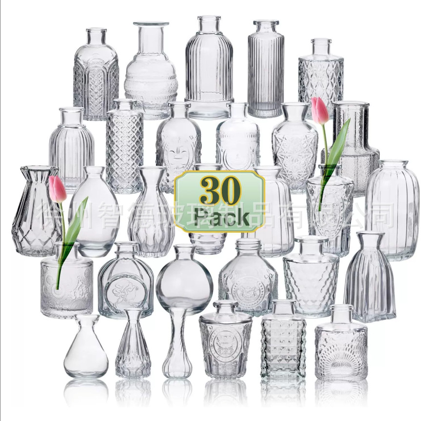 Juego de 30 piezas transparente.