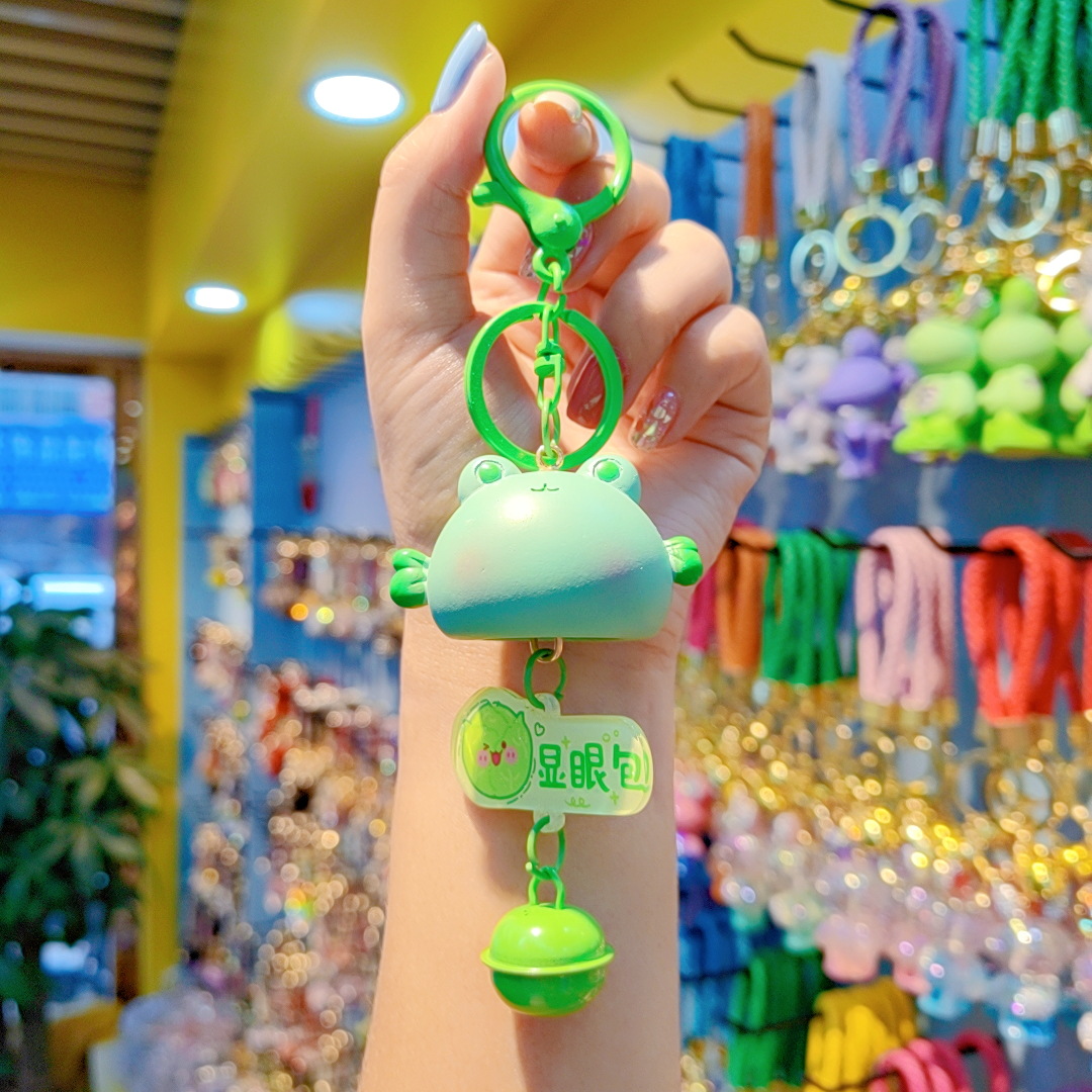 Caramelo animal llavero resina lindos colgantes de dibujos animados bolsos de automóviles llavero exquisito colgantes pequeños regalos