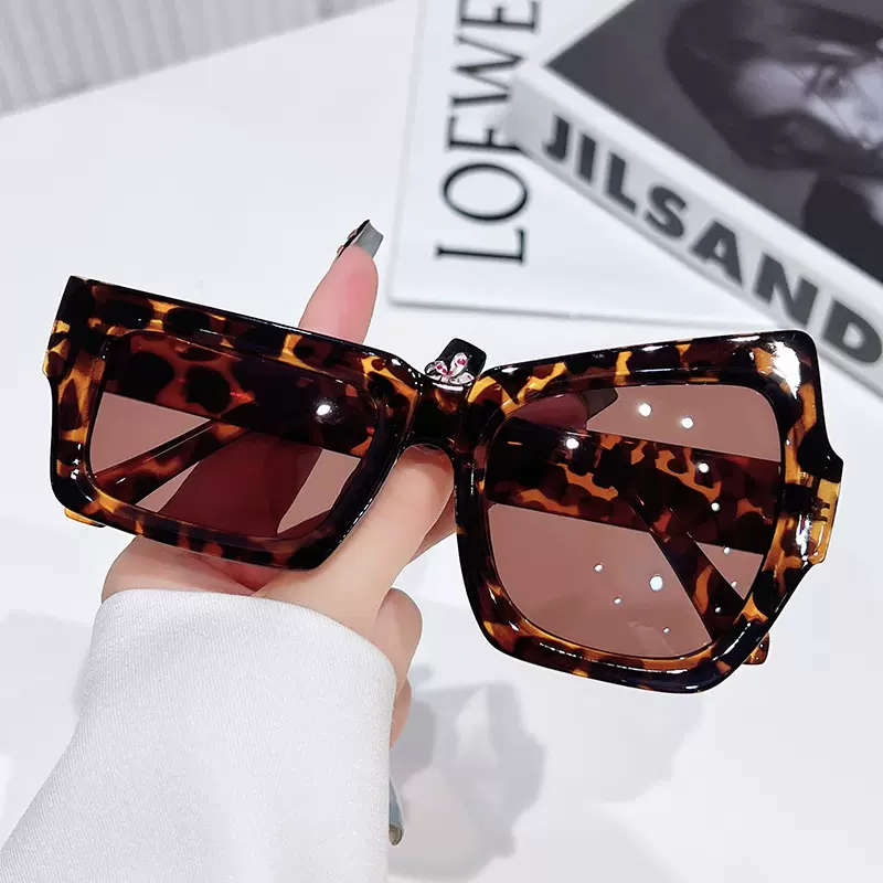 个性搞怪墨镜直播爆款女网红拍照凹造型太阳镜潮流不规则太阳眼镜