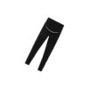 Black trousers with belly support
