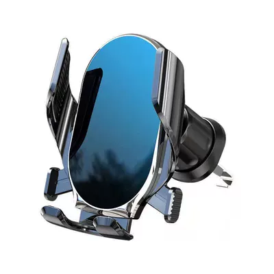 Car Mobile Phone Holder Mirror Automatic Clip Rotatable Air Outlet Navigation Manufacturer Wholesale Mirror Rotation