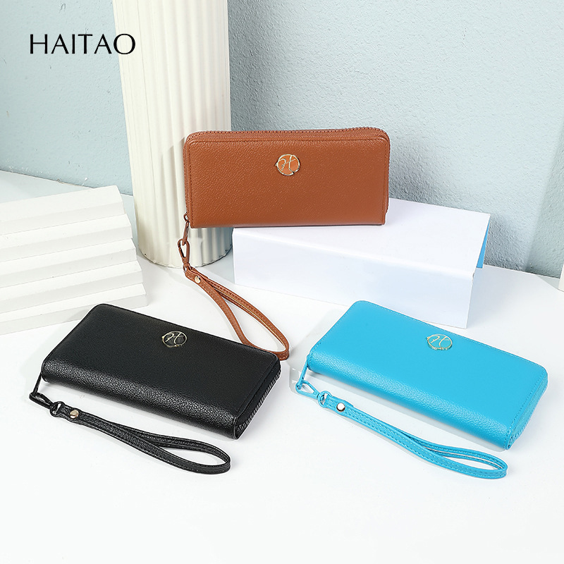 2025 nueva cartera larga multi-tarjeta cartera multipropósito