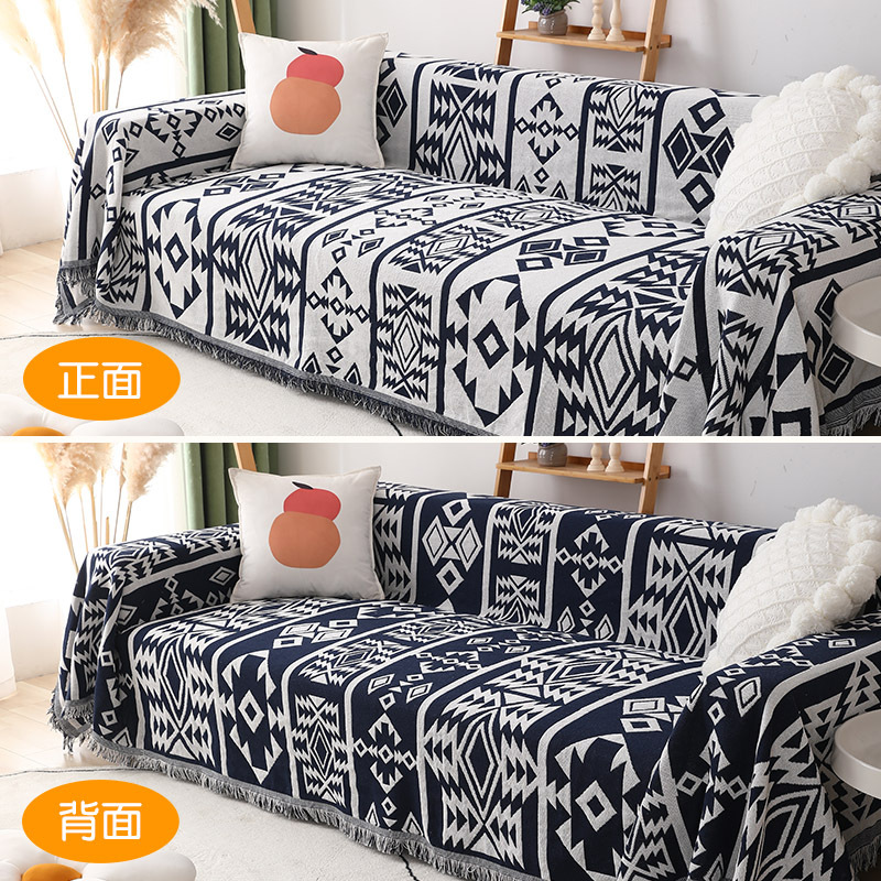 Anti-gato rasguño nórdico ins estilo sofá toalla antideslizante cuatro estaciones combinación universal sofá cubierta de tela cubierta de sofá Manta