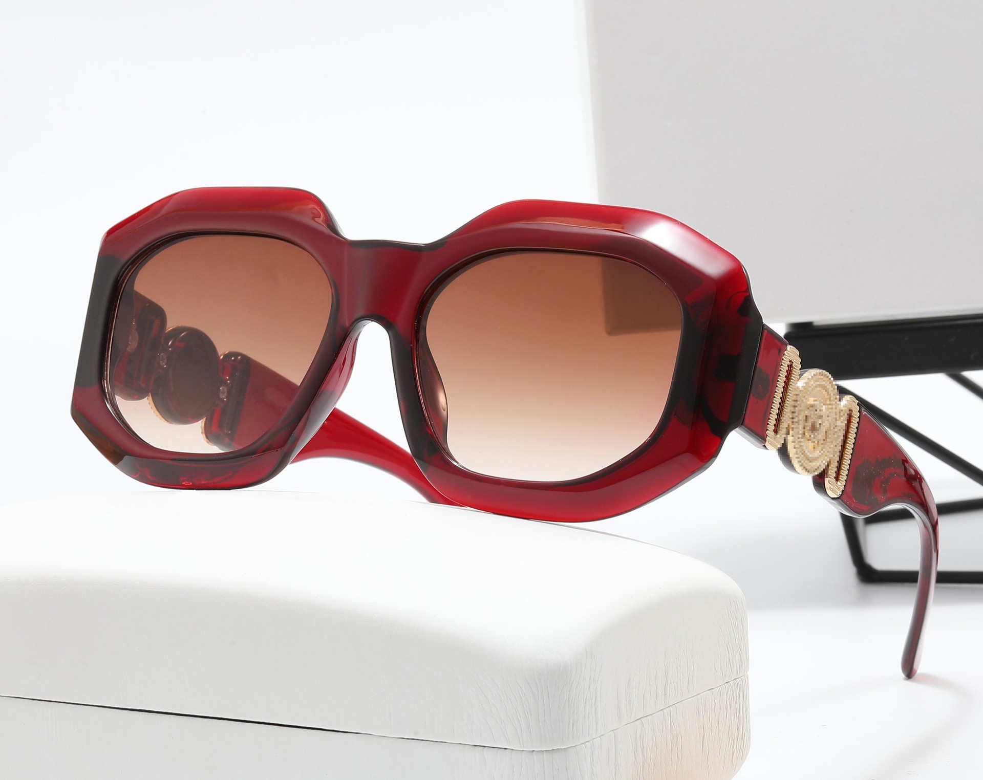 Solglasögon 1 st mode polariserade färgskiftande solglasögon aluminium magnesium_voghion.com