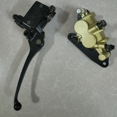 越野摩托车配件XRCRF50-125CC小沙右刹上泵碟刹泵液压泵带摩配件
