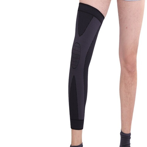Long sleeve sports knee pads, dance, basketball, cold prevention mugwort heating knee pads, running, cycling, extended strap knee pads, warm knee pads