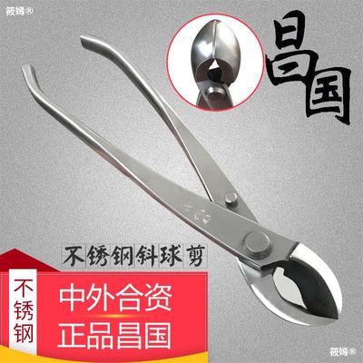 stainless steel Ball joint Bevel cut Dual-use Buds Scissors bonsai make tool