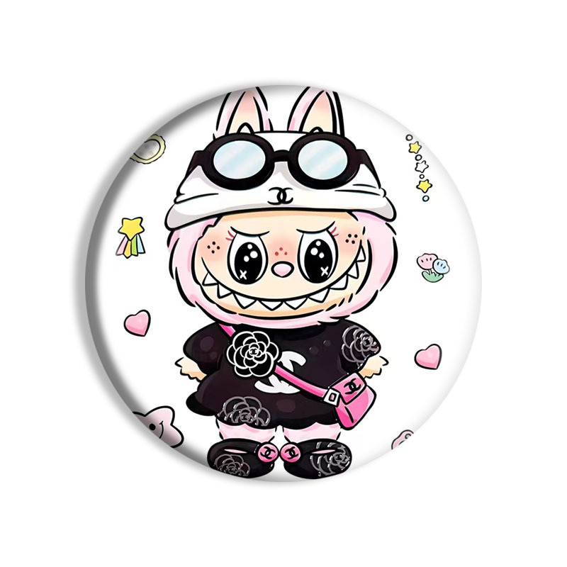 labubu かわいい漫画アニメーション周辺クリエイティブキャラクターバッジ|undefined