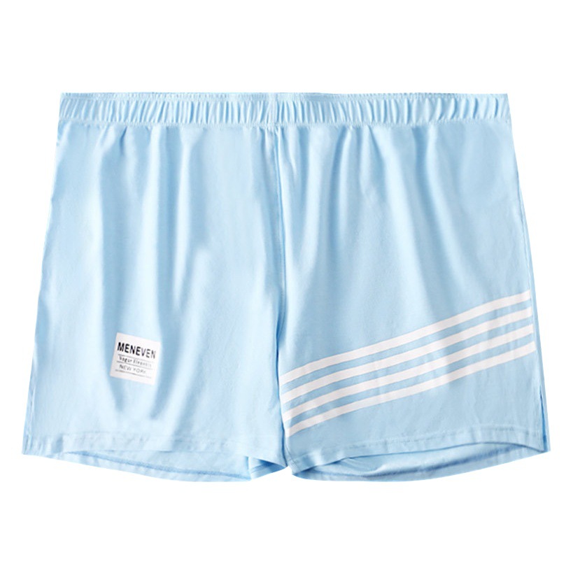 Ropa interior de los hombres de algodón de media cintura de algodón Boxer shorts cabeza más tamaño boxeadores jóvenes ropa interior de los hombres