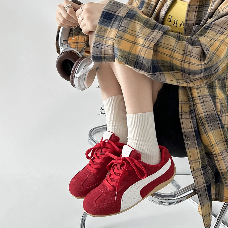 Модная классическая универсальная обувь платформа, высокие кроссовки для отдыха, осень
