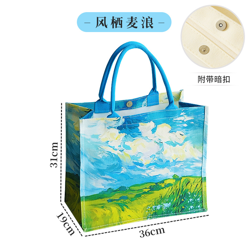Bolsas de tela personalizadas, bolsas de lona de alta gama con impresión de logotipo, bolsas de lona laminadas promocionales escolares, culturales y creativas, bolsas tridimensionales hechas a medida image 20