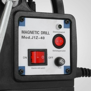 Factory wholesale multifunctional electric magnetic seat drill magnetic drilling machine MD40 magnetic drill high power SDT drill bit 11 piece set