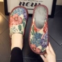 冬季防滑居家软底棉拖鞋