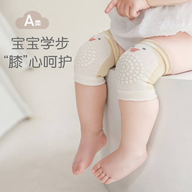 Bebé rodillera verano anti-caída malla transpirable bebé gateando polainas niño caminando niños rodillera