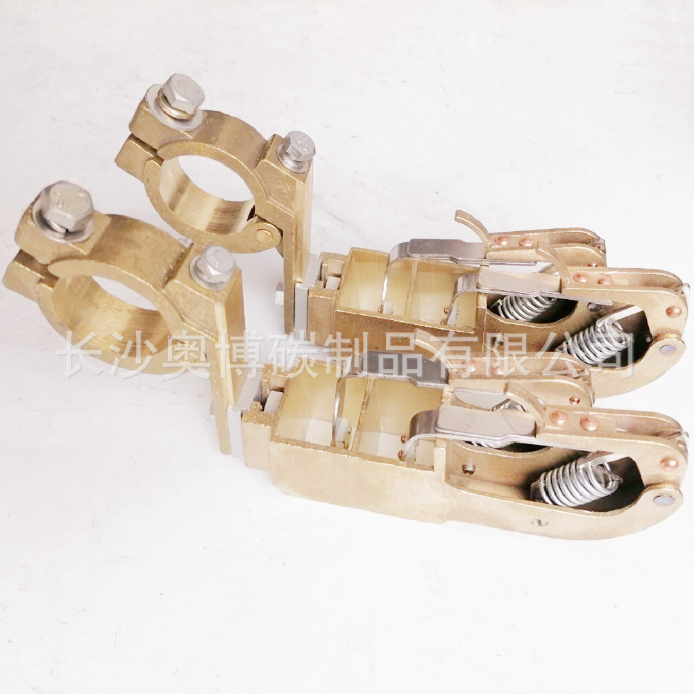 长沙奥博销售2(25x32)铜刷架刷架刷杆不锈钢压簧刷杆规格齐全