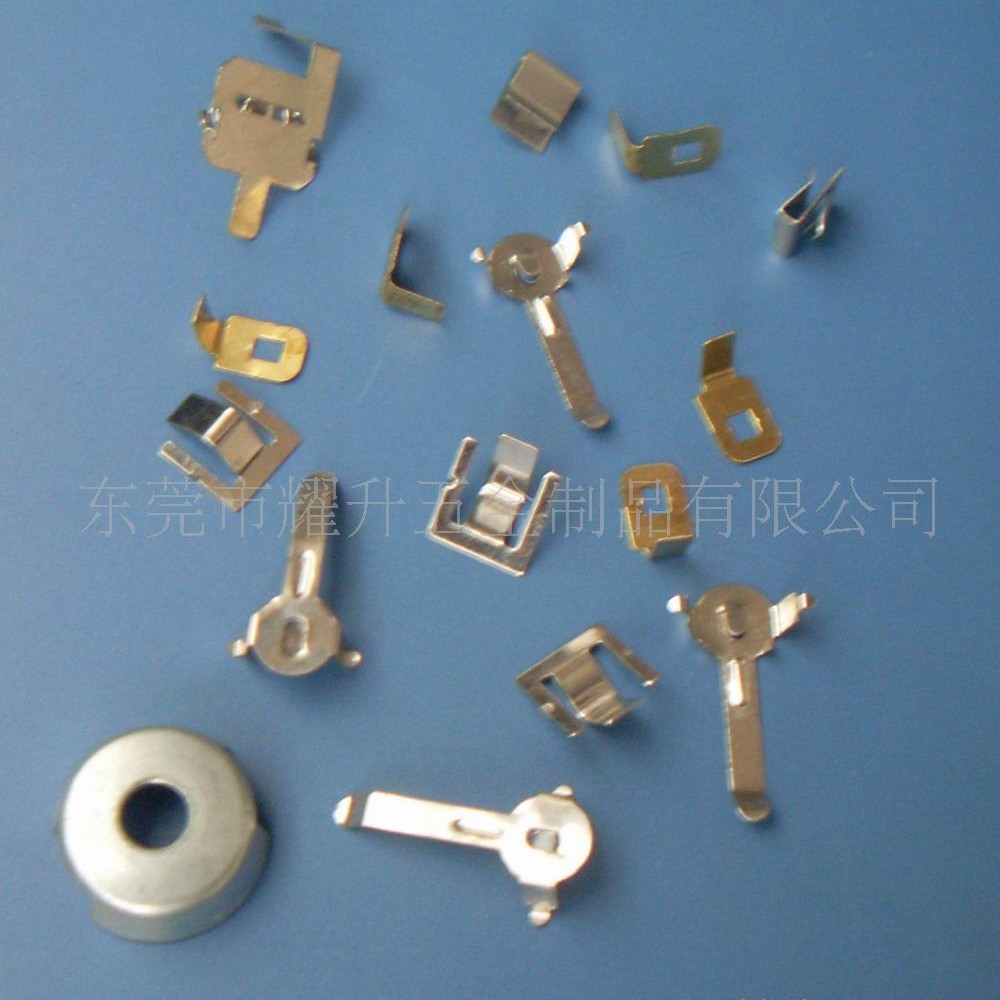 厂家供应多种不锈钢弹片,金属弹片，端子弹片 锰钢片 东莞耀升