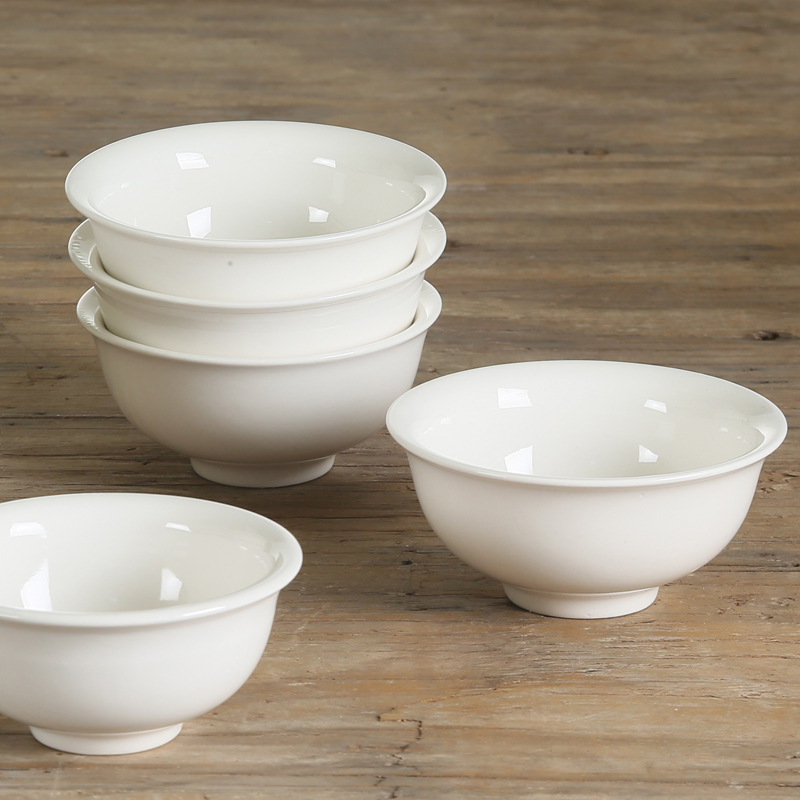 Sauce Bowl, Dipping Bowl, Strawberry Bowl, Ceramic Bowl, 3.6inch Gong Bowls, Reverse-Rimmed Bowl, White Porcelain, National Trend Style, Rice Bowl, Chinese Style Sauce Bowl, Dipping Bowl, Strawberry Bowl, Ceramic Bowl, 3.6inch Gong Bowls, Reverse-Rimmed Bowl, White Porcelain, National Trend Style, Rice Bowl, Chinese Style