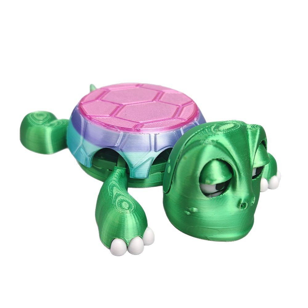 En nombre de la divertida impresión en 3D, el rey de los ocho posavasos, presionar, mirar, abrir las extremidades, descomprimir, decorar, decorar, regalo