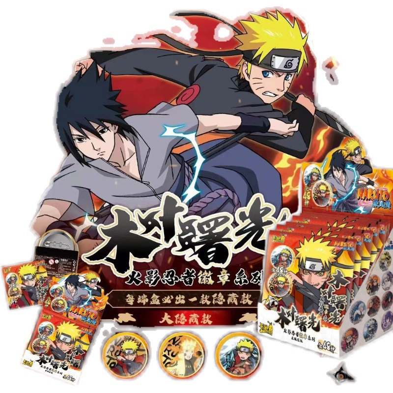Кайоу Наруто Конха Twilight Badge Series 20-я годовщина Fire Will Uzumaki Naruto коллекция значок