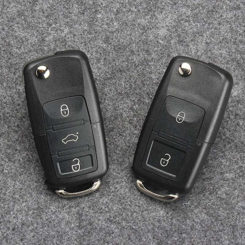 Подходит для ключа Volkswagen Shell Passat Skoda POLOB5 Складной Корпус ключа дистанционного управления