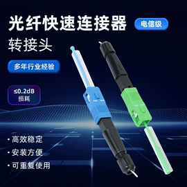 光纤连接器;光缆接头盒;其他接续设备