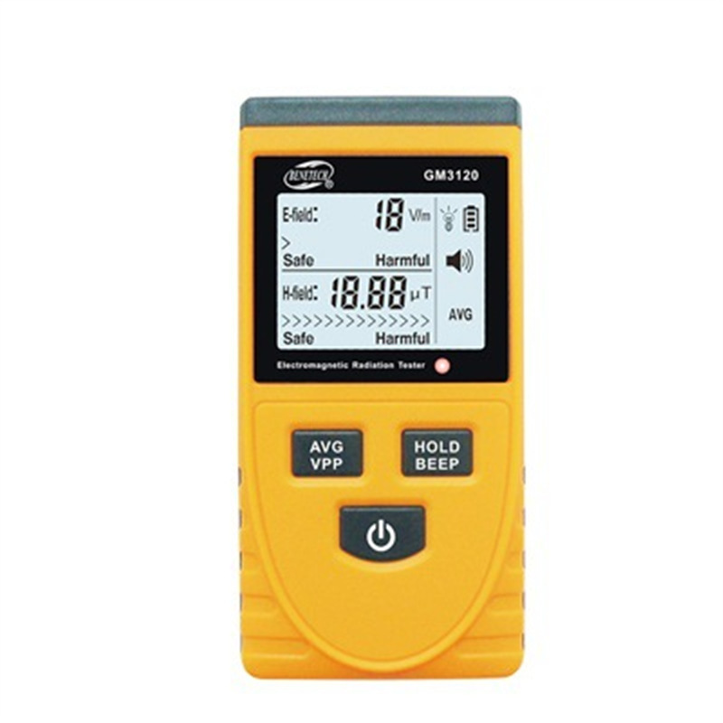标智GM3120电磁波辐射检测仪高精度电磁波仪测量仪英文版