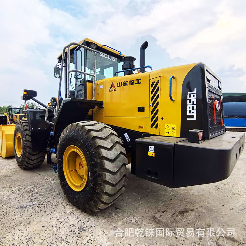 Exportación SDLG 956L cargador de obras de movimiento de tierra excavadora XCMG 50GN gran carretilla elevadora