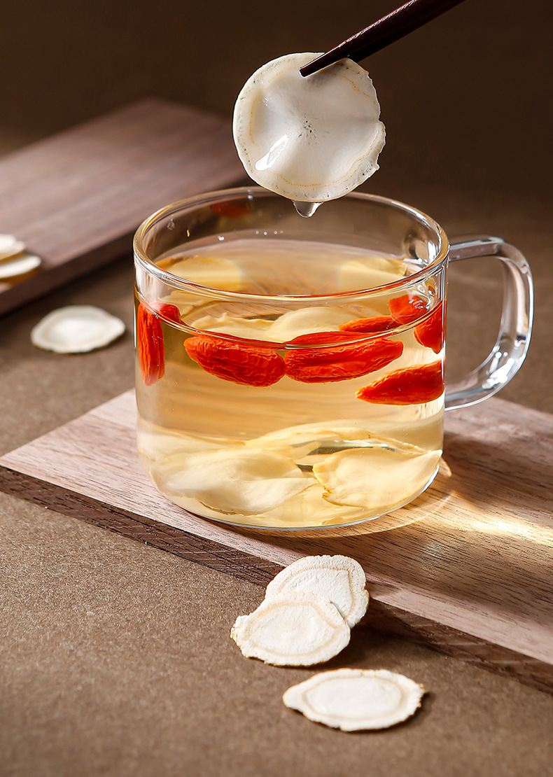 Qi Li Xiang Ginseng Slices 50g Bottle American Ginseng Large Slices 5 Year Changbai Mountain Ginseng for Tea in use
