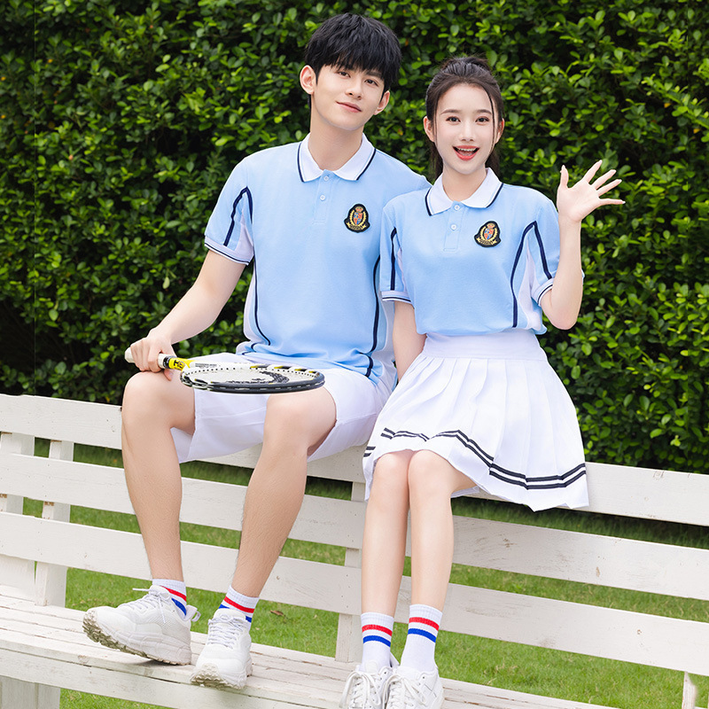 小学校、中学校、高校の卒業式制服、夏中学生制服スーツ、夏半袖カレッジスタイルスポーツゲーム|undefined