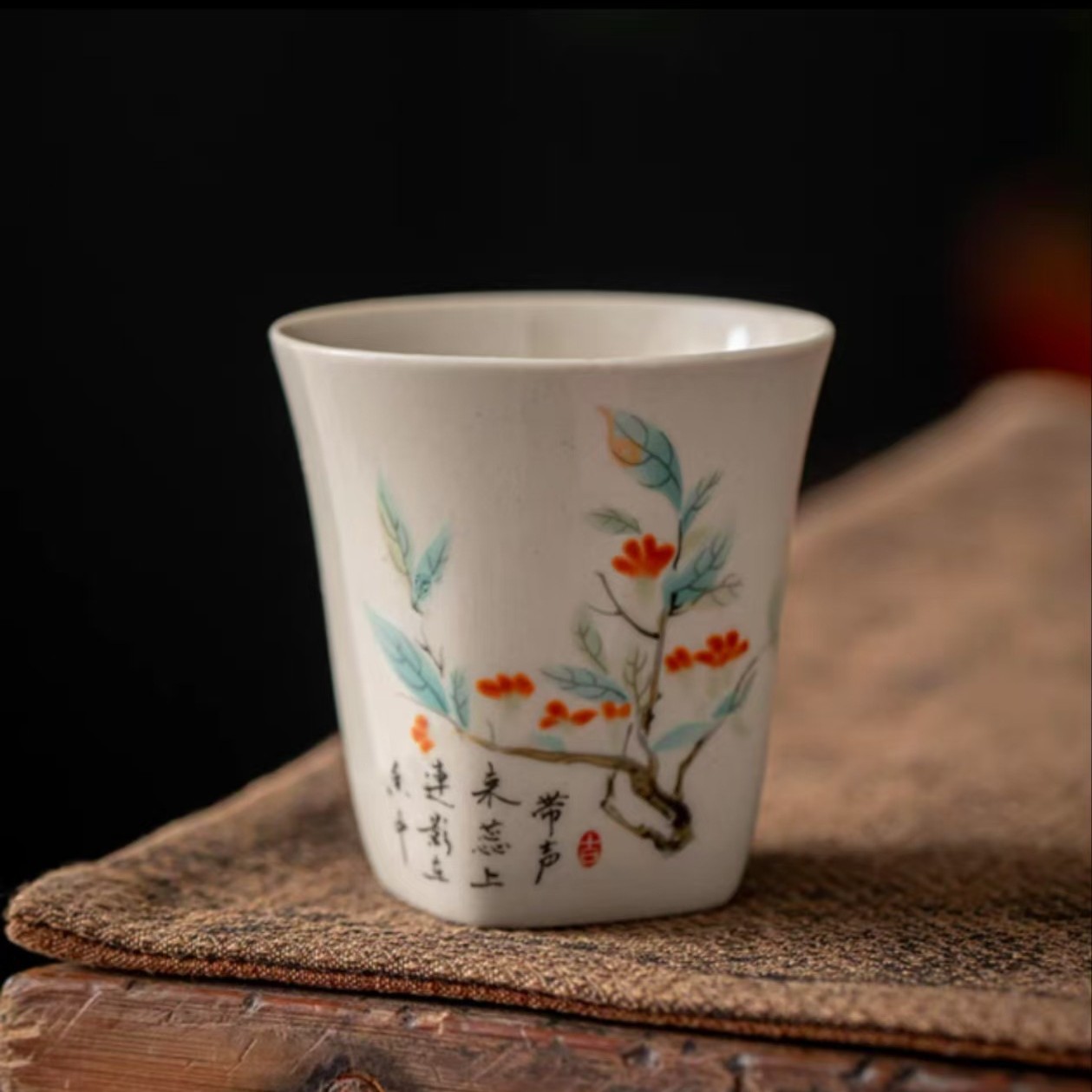 사각컵 [울프베리]