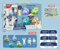 Играть Дом Мультфильм игрушечный автомобиль 1856 взаимодействие родителей и детей инерция Вождение городской трафик мини игрушечный автомобиль