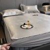 Fitted Sheet - Manshe - Gray