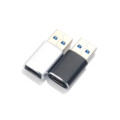 USB转type-c母双面带高光转接头3.0数据充电Typec转换头