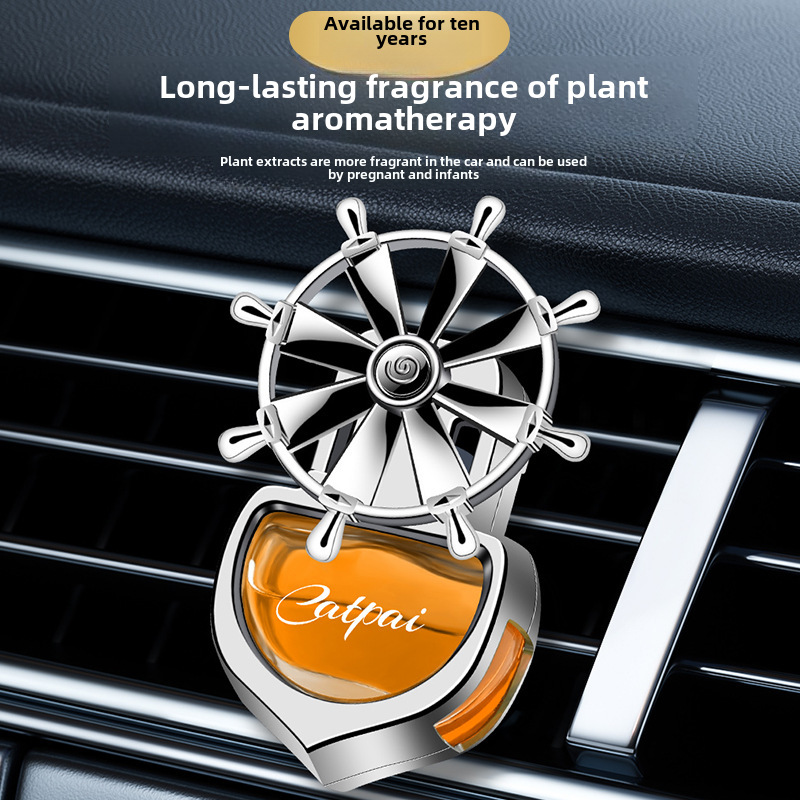 Perfume para coche con salida de aire para coche, nuevo timonel, aromaterapia, accesorios creativos para coche, perfume Yifan con salida de aire suave_voghion.com