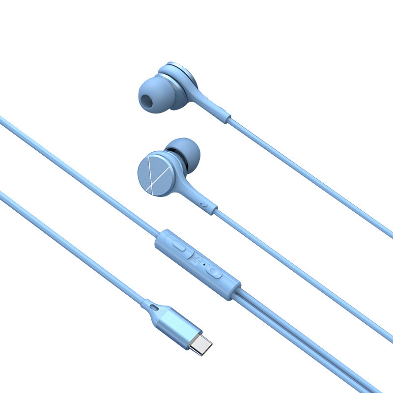 新型有線type-cインターフェイス入耳式イヤホン騒音音楽携帯線制御音声9dはアコースティックヘッド|undefined