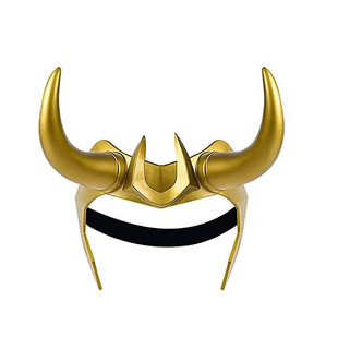 Halloween Independent Station New Movie Loki Mask Marvel Movie Character Model Pvc Prop Helmet