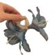 Blue Lily Flower Clip New Chinese Style National Style Hairpin Flower Hair Headwear Disc Hair Flower Side Hairclip Hair Accessories for Women
