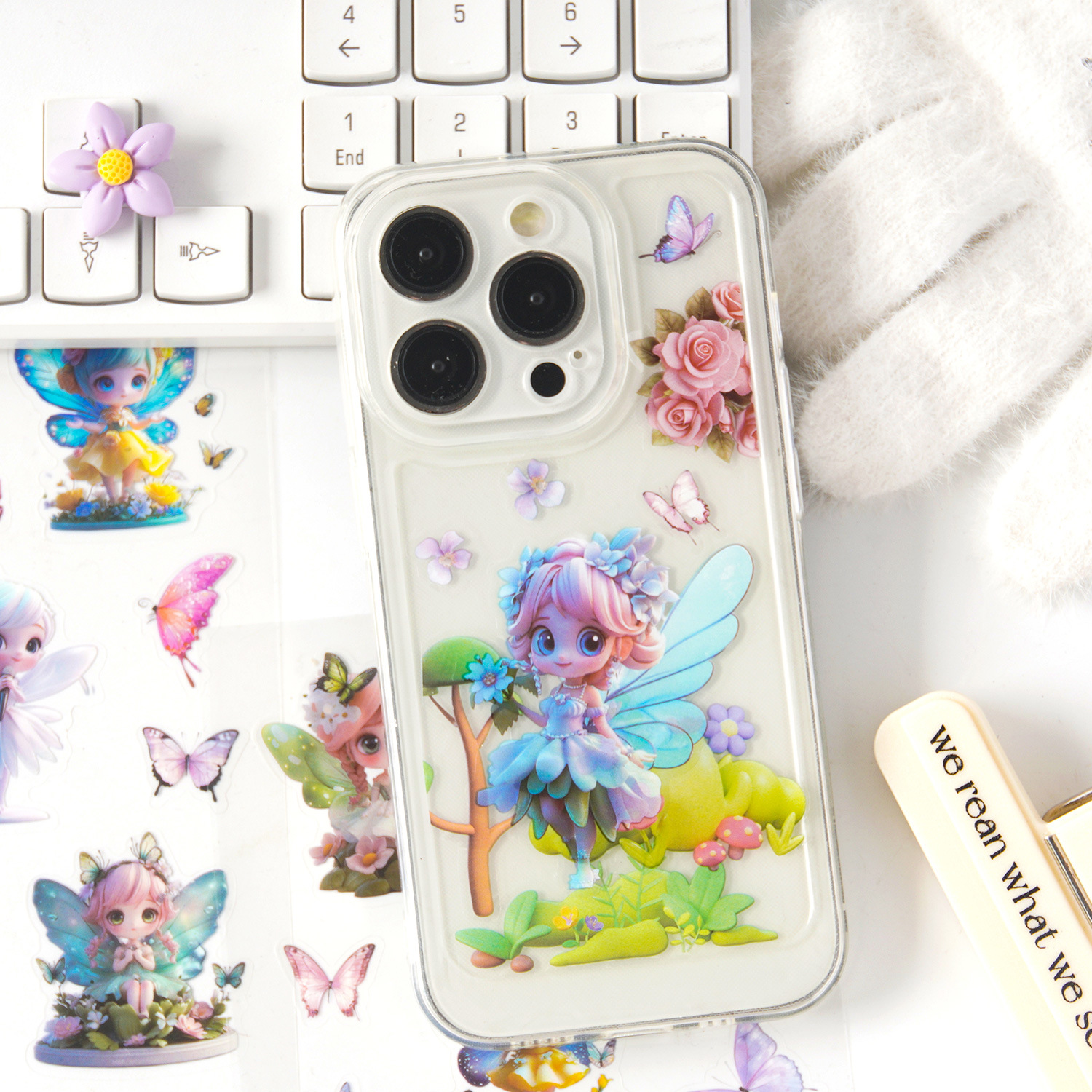 Vientiane Biology Series Ocean Cartoon Lindo animal creativo pet impermeable manual material decorativo collage pegatinas