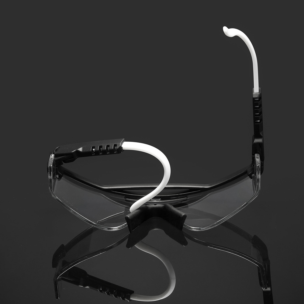 Gafas de una pieza de PC engrosadas sin marcas, gafas antivaho HD transparentes, gafas deportivas para exteriores de alta gama TR 495_voghion.com