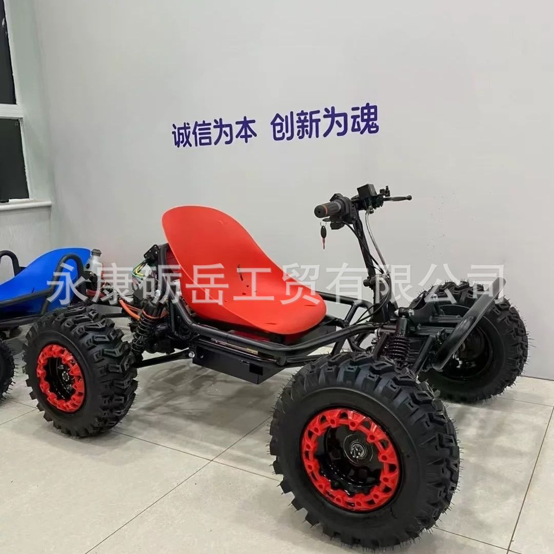 Transfronterizos de venta caliente de cuatro tiempos motocross-country go-kart amazon motor de combustible motocross-country go-kart adulto todo terreno