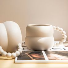Creative Ceramic Mug Cute Coffee Cup Nordic Home Decor跨境专