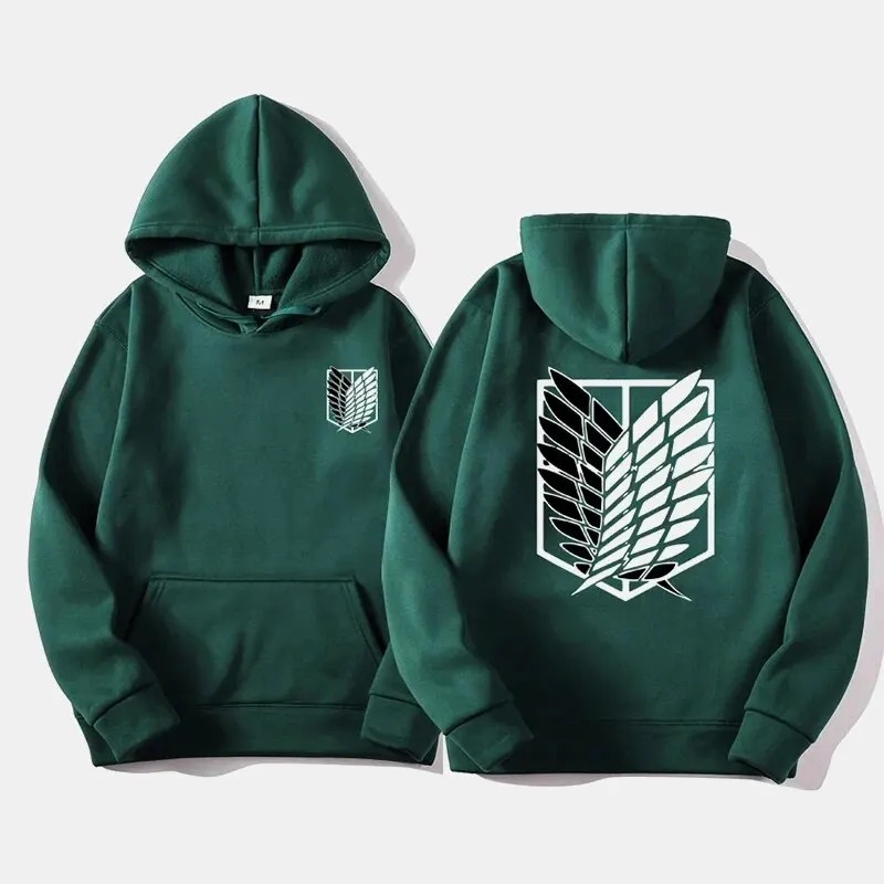 Attack on Titan Men's Hoodie Anime Hoodies Men Women Setwear