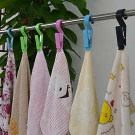 黑色塑料夹子挂钩样品挂样挂钩夹子布夹皮革夹展会面料夹子靴子夹