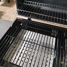 ✅跨境加厚美式露营碳烤炉大容量闷烤炉庭院户外大型四方烧烤