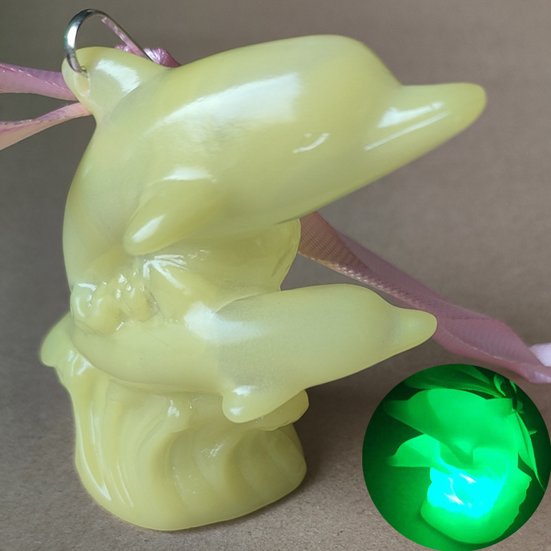 Cordón luminoso luz nocturna colorido flash colgante marino animal delfín estrella de mar pulpo calabaza luz nocturna mercado al por mayor